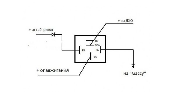 Реле дхо калина 1