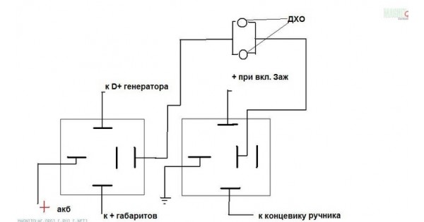 Зачем диод на реле