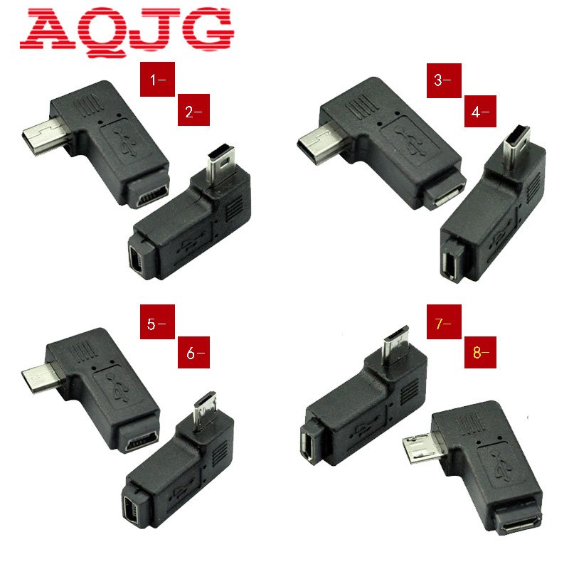 Переходники USB угловые